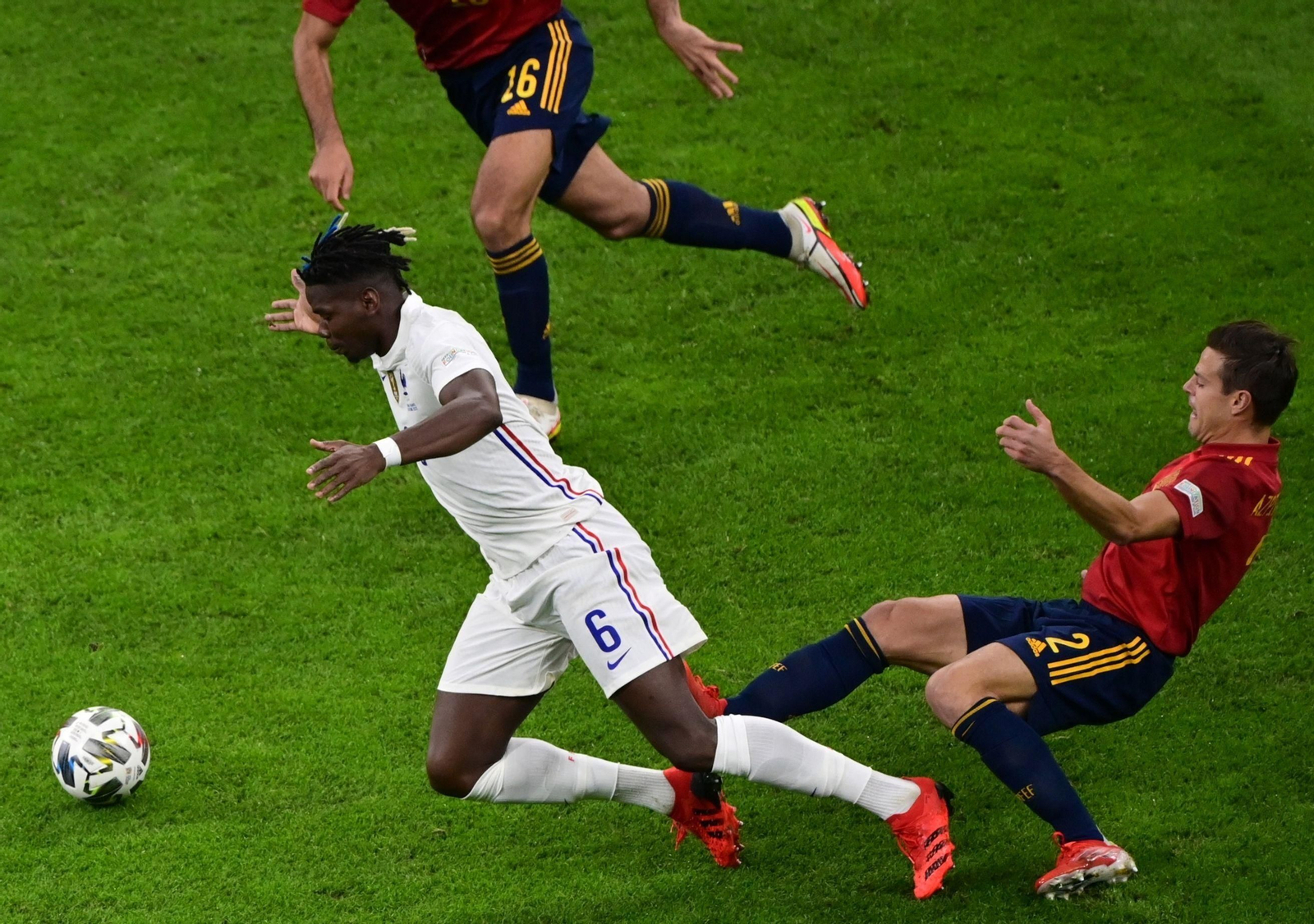 Las fotos del España-Francia, final de la Liga de Naciones