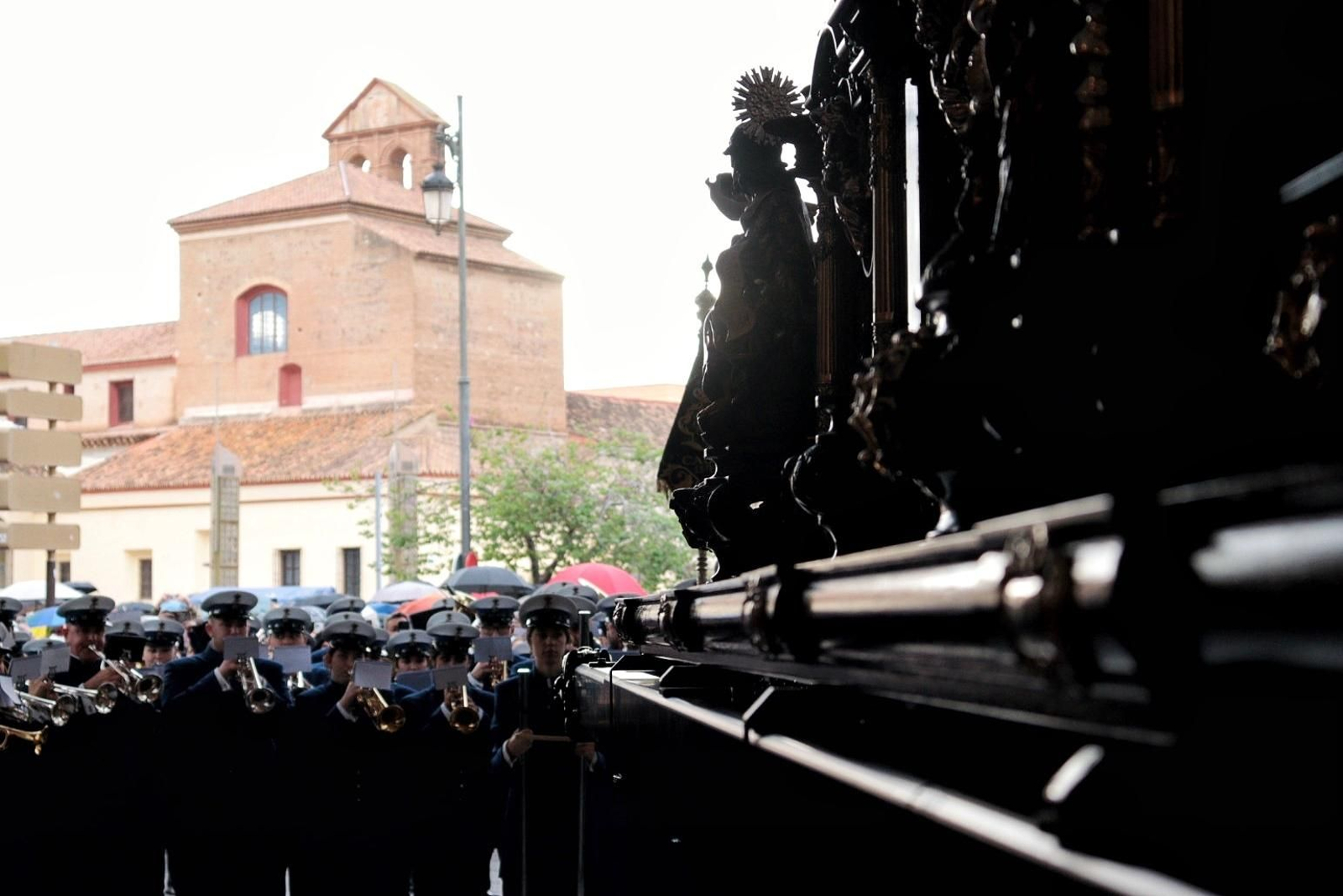 Las imágenes de Fusionadas en el Miércoles Santo en Málaga