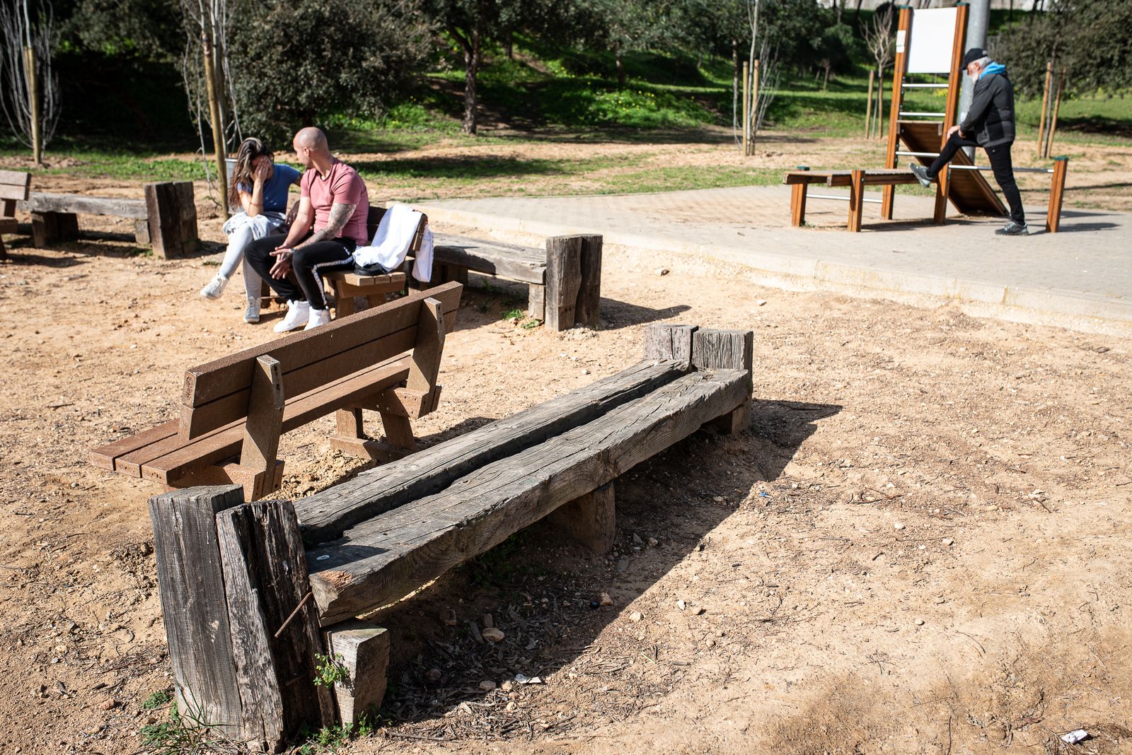 Actuaciones de mejora en el Parque Moret, en imágenes