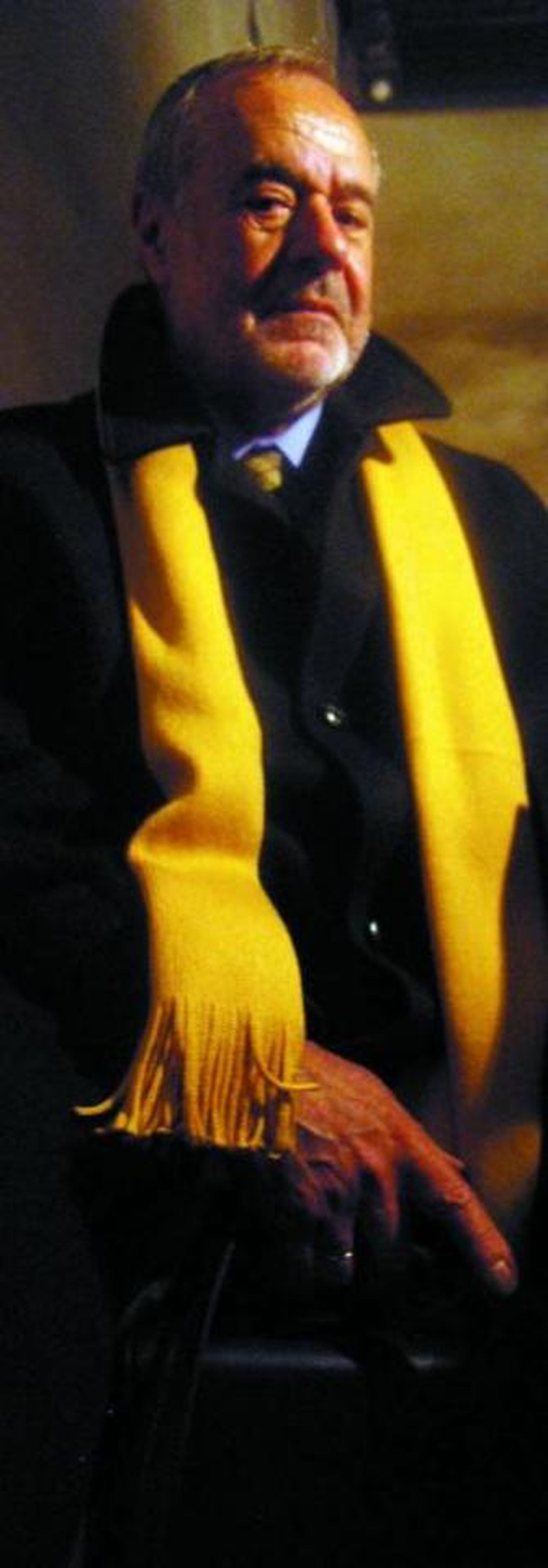 Arcadio Ortega, ayer, en la Casa de los Tiros.