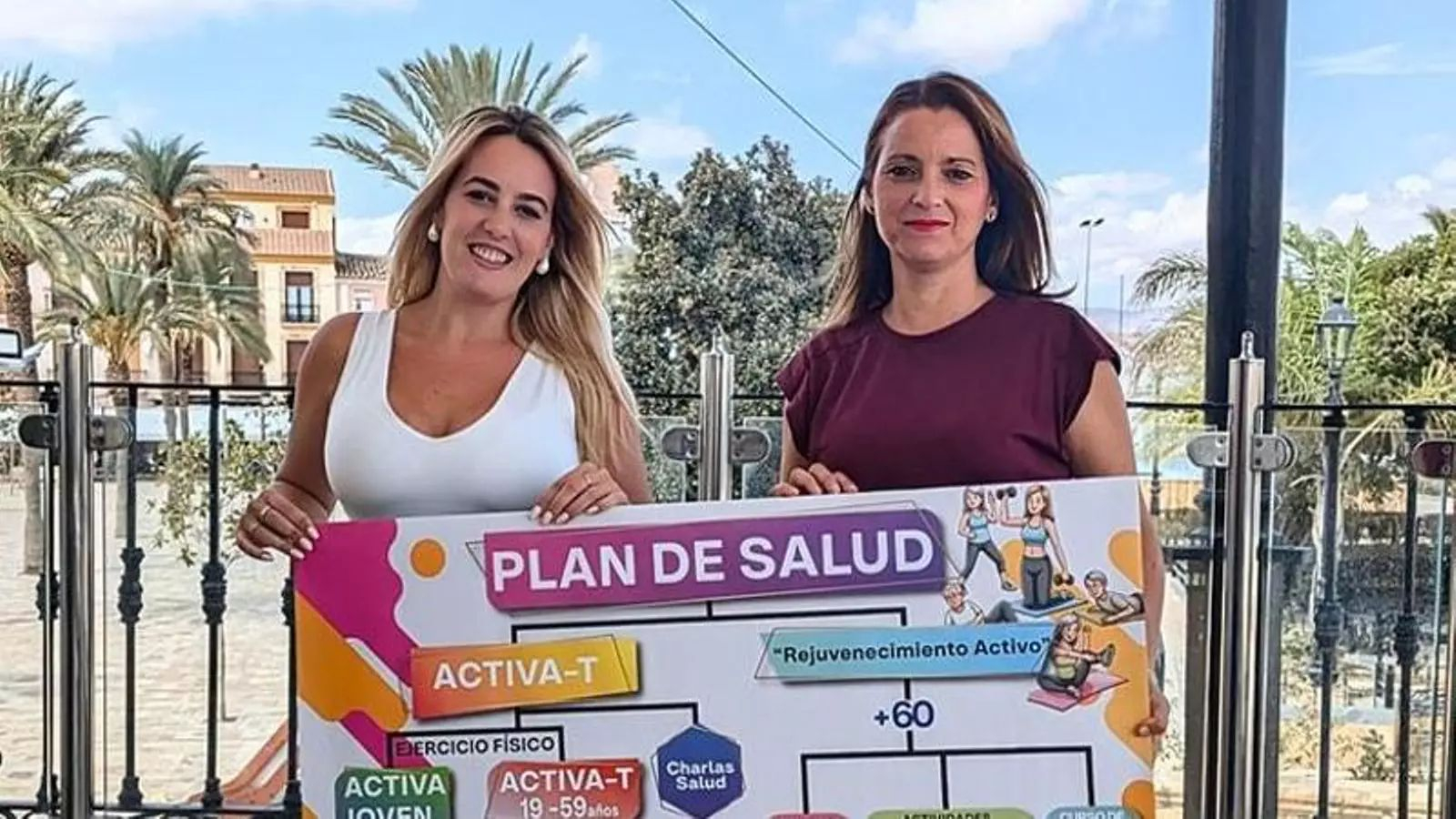 Presentación del Plan de Salud del año pasado.