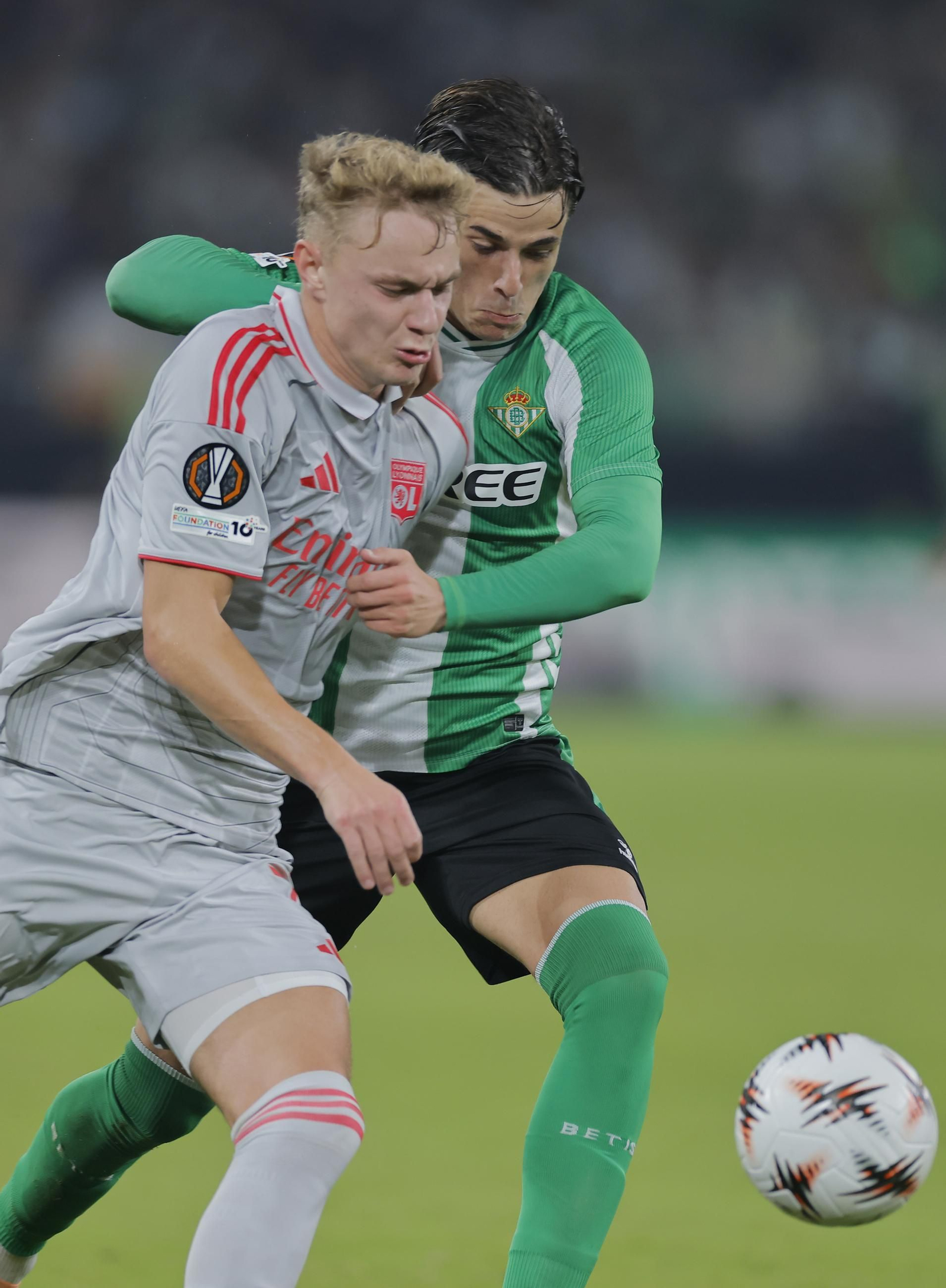 Las fotos del Betis - Olympique Lyonnais