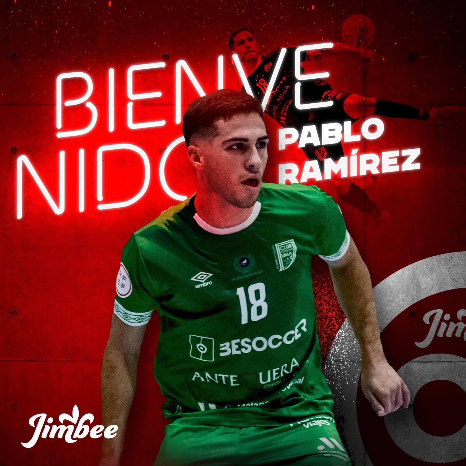 Cartel de presentación de Pablo Ramírez.