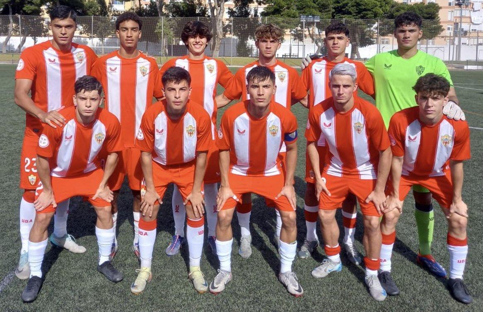 Once presentado por el conjunto rojiblanco en su encuentro frente al San Fernando.