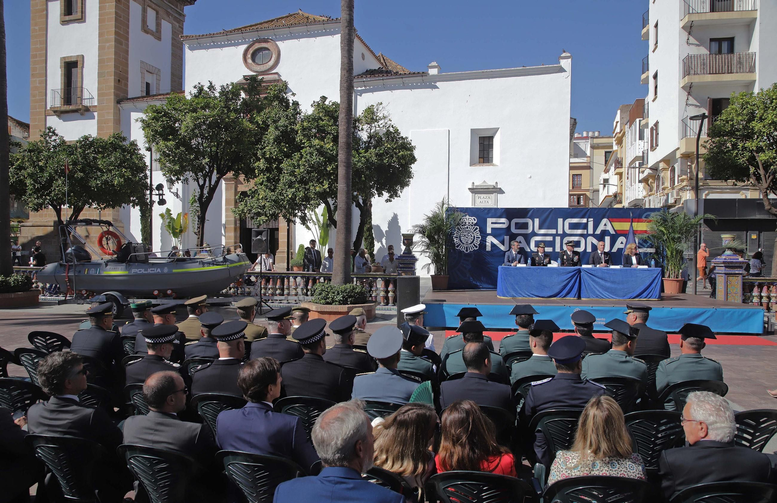 Fotos de la celebración de la festividad de los Santos Ángeles Custodios en Algeciras