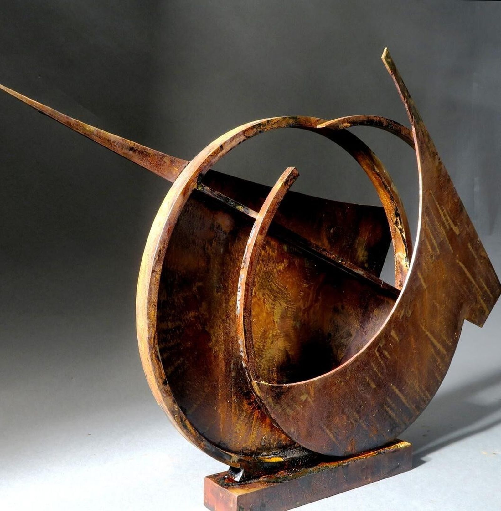 Imagen de una de las obras elaborada por Juan Ramón Martín.