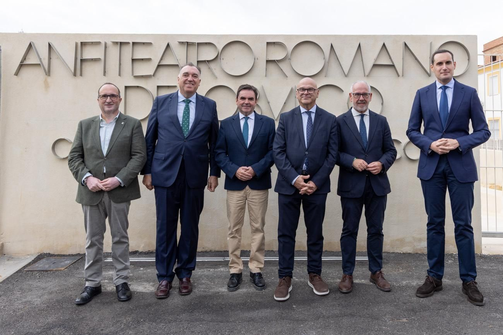 Inauguración del anfiteatro romano de Obulco, en Porcuna