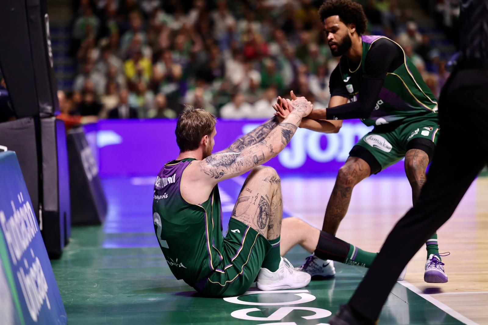 Unicaja-Real Madrid, en fotos