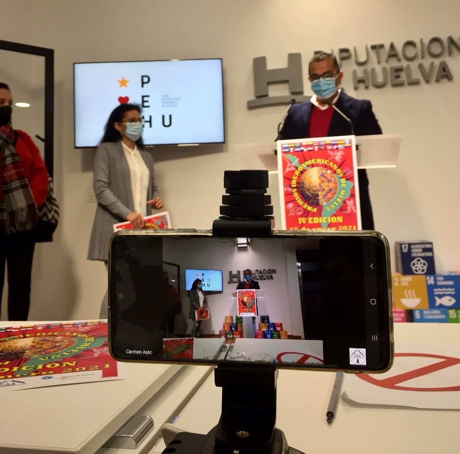 Rueda de prensa de presentación de los premios