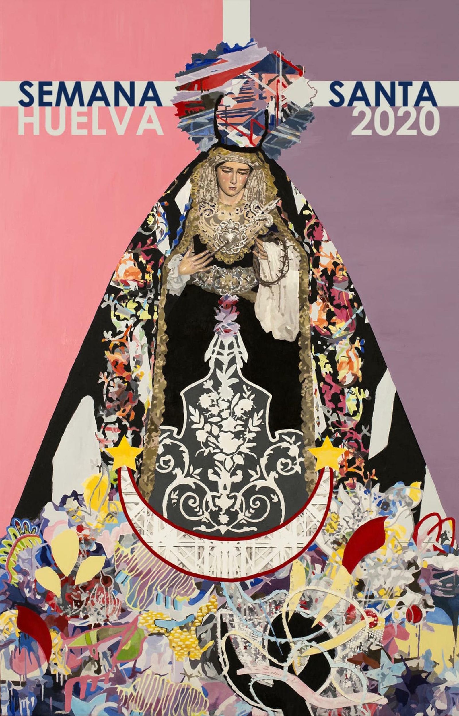 Cartel anunciador de la Semana Santa de Huelva.