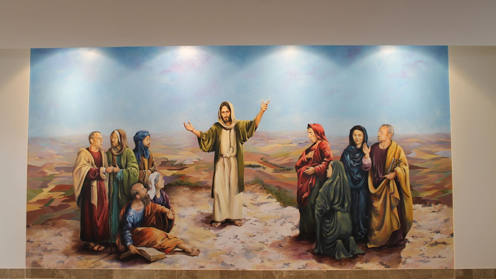 La obra de Pjaime.Arte para la parroquia la Ascensión del Señor.