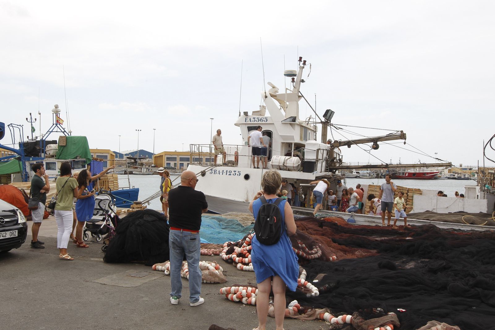 Fotogalería Jornada Puertas Abiertas Puerto Pesquero Almería