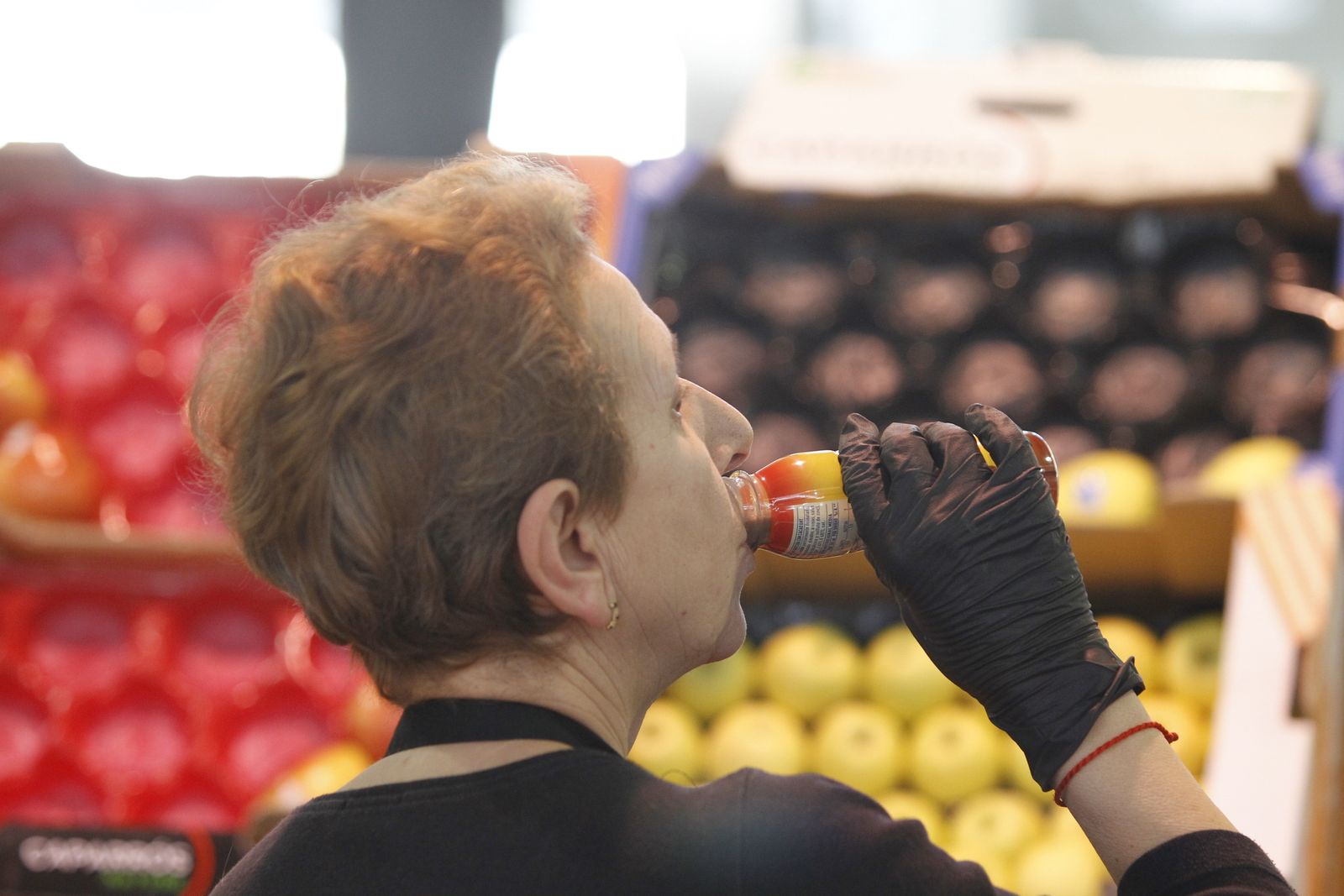 Fotogalería Mercado Central de Almería en época de coronavirus