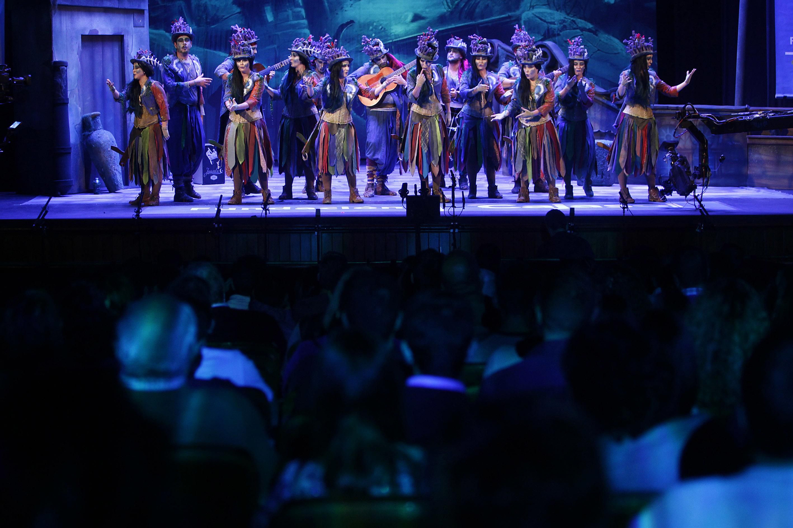 Las imágenes de la quinta función de cuartos