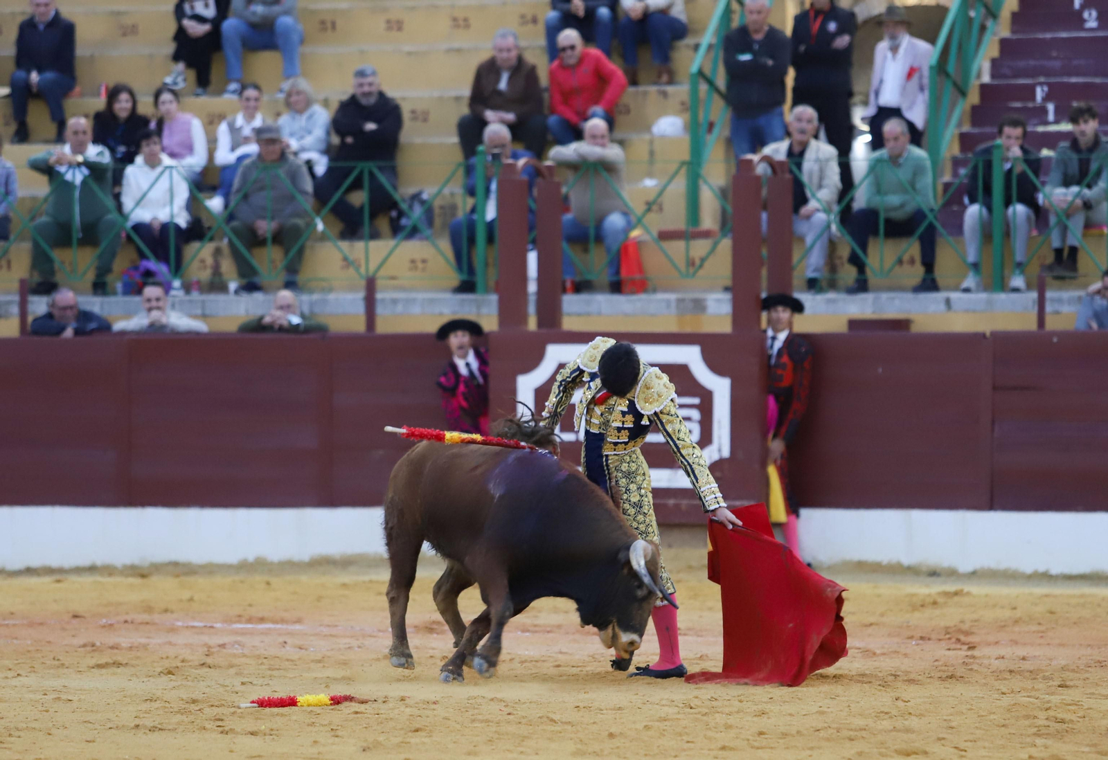 Imágenes de la novillada previa a la Semana Santa en la plaza de toros de La Línea