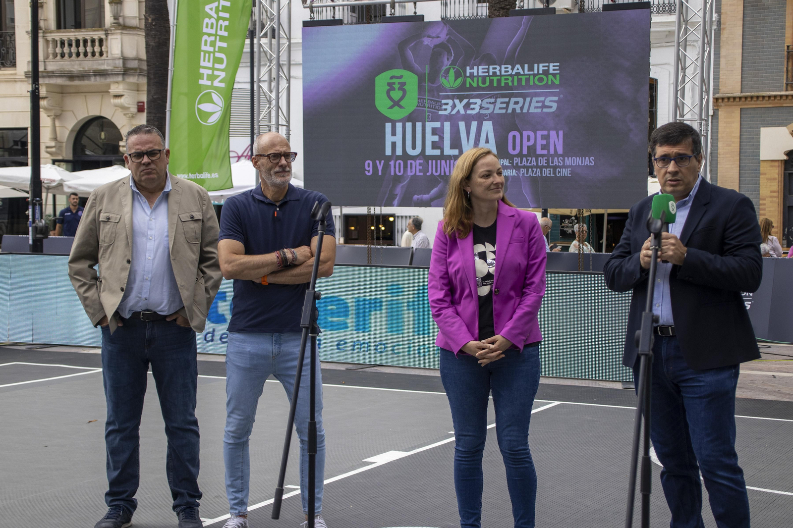 Inauguración del circuito Herbalife 3x3 de baloncesto