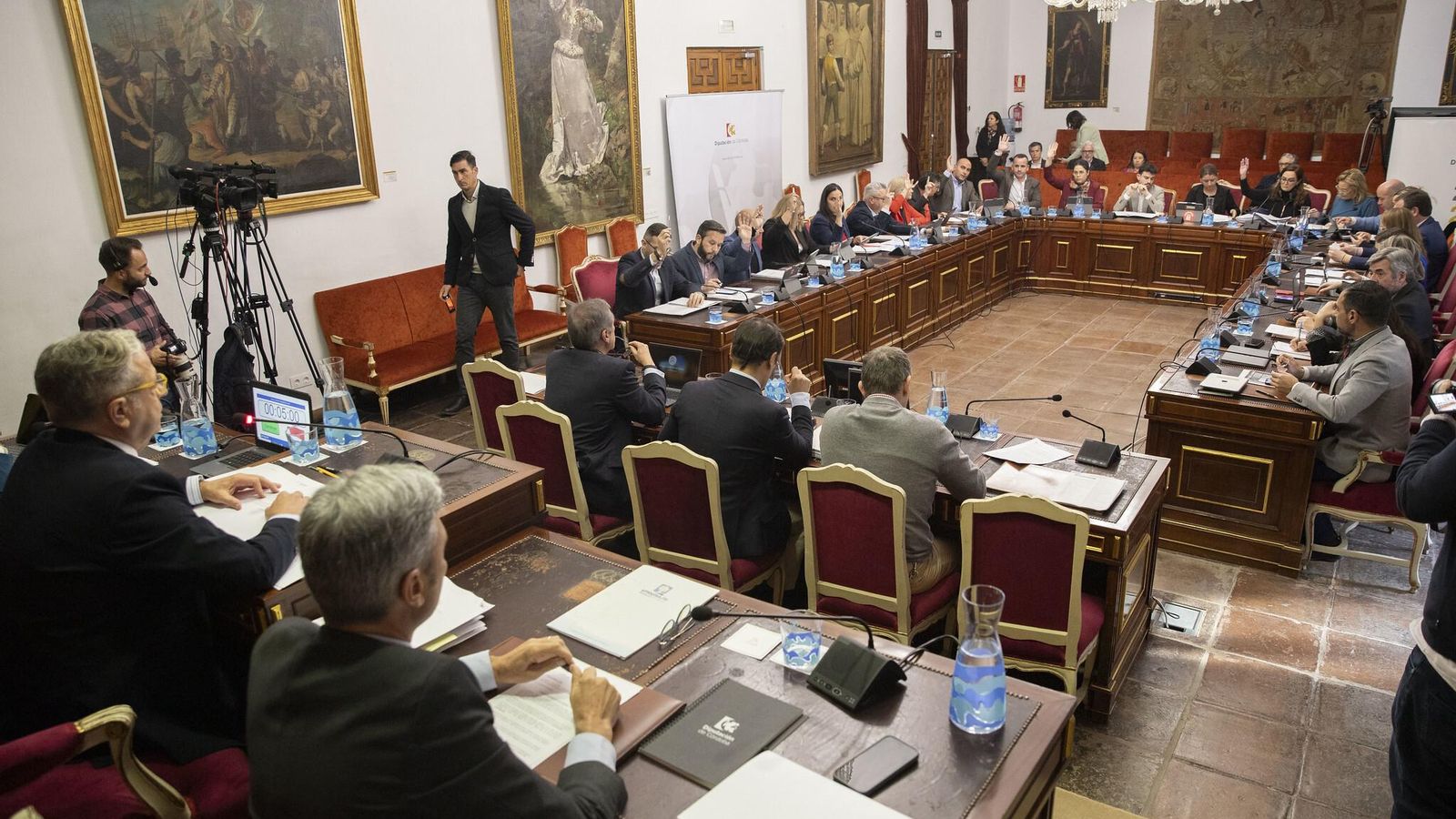 Detalle de la sesión plenaria.