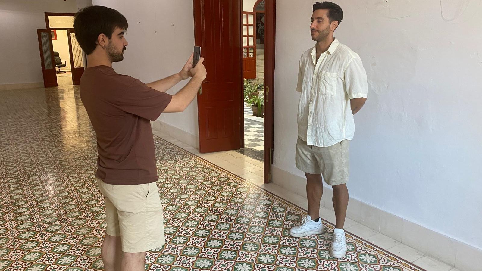 Uno de los jóvenes que se ha presentado al casting