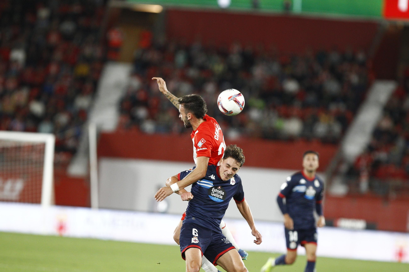 El partido U.D. Almería-Deportivo de La Coruña, en imágenes