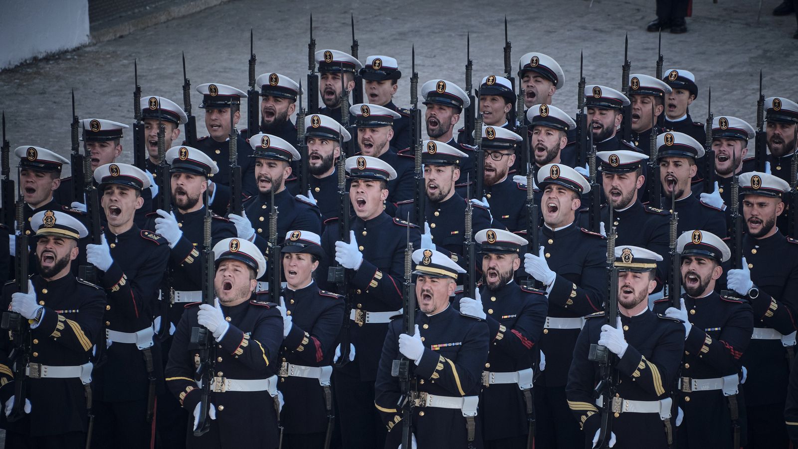 486º aniversario del Cuerpo de Infantería de Marina