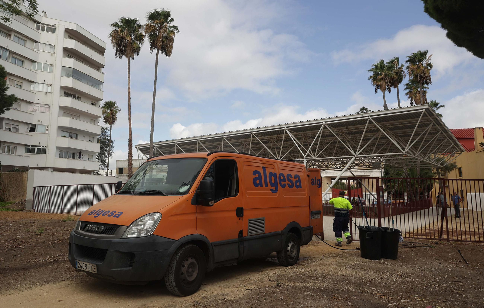 Fotos de la puesta apunto de las factorías de salazones romanas en Algeciras