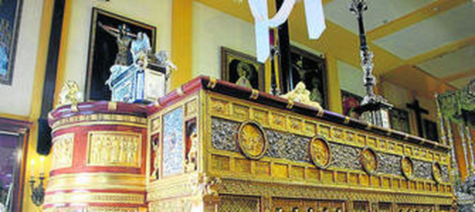 Una imagen del trono de La Expiración.