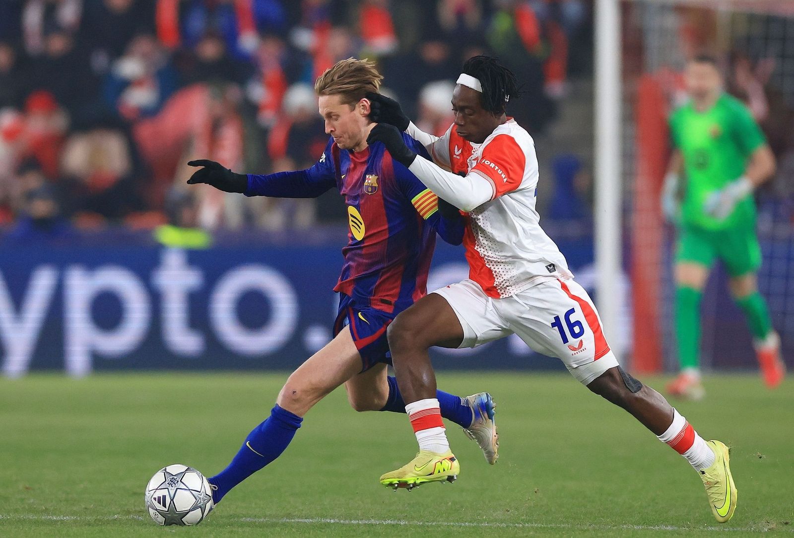 Las fotos del Slavia Praga-Barcelona