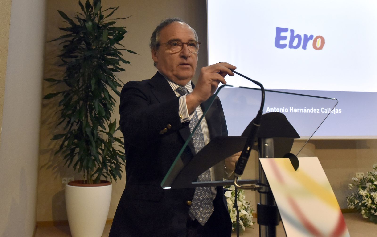 Antonio Hernández Callejas, presidente de Ebro Foods.