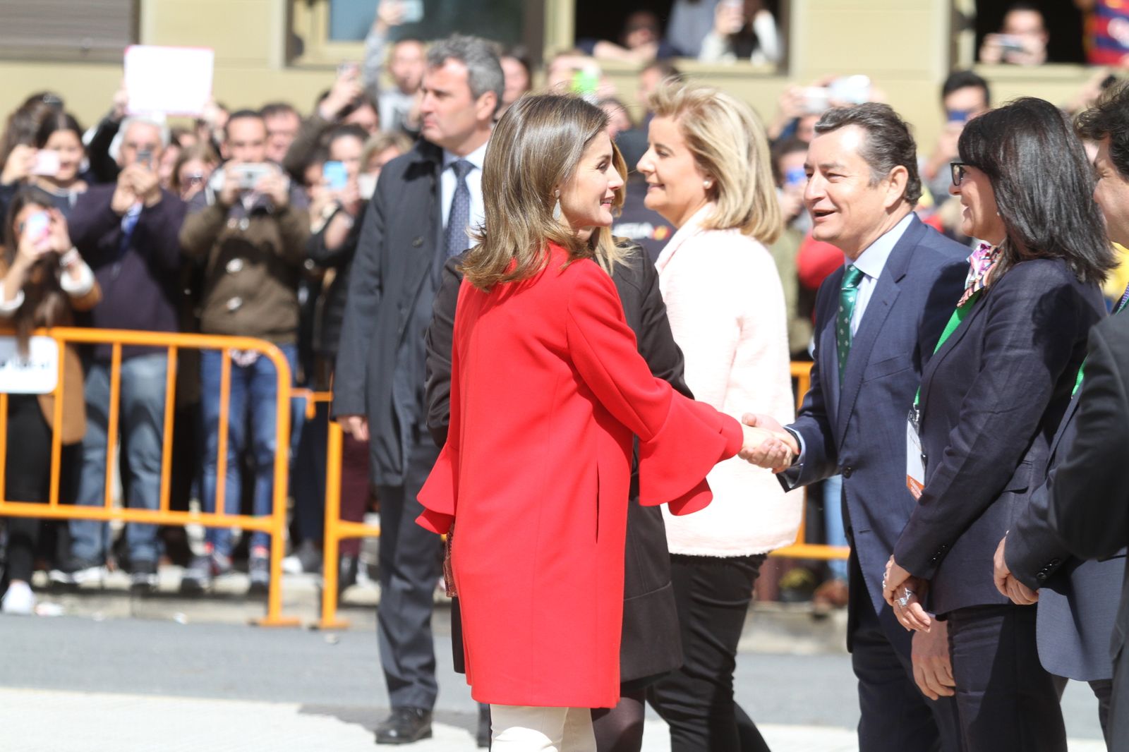 Imágenes de la visita de la reina Letizia a Huelva