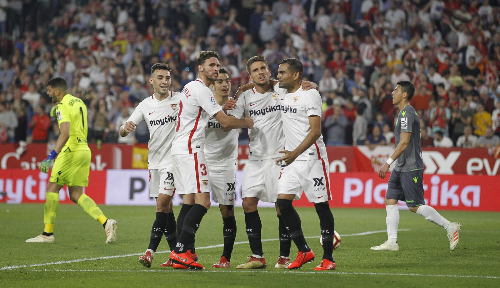 Las imágenes del Sevilla FC-Real Sociedad
