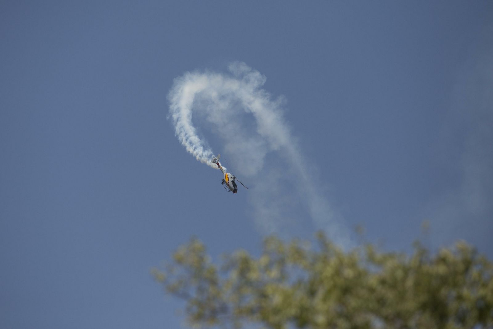 Las fotos de la exhibición de los helicópteros del Ejército del Aire en el Tajo en Ronda