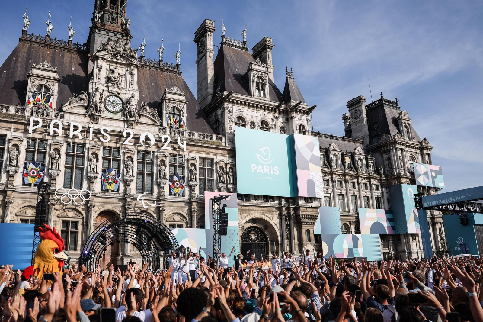 Las fotos de la inauguración de los Paralímpicos París 2024