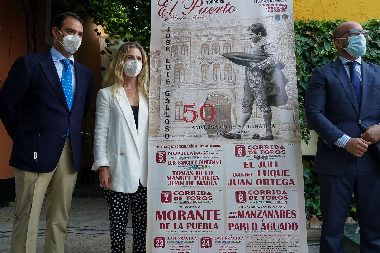 Presentan de los carteles de la temporada de verano de la plaza de El Puerto de Santa María.