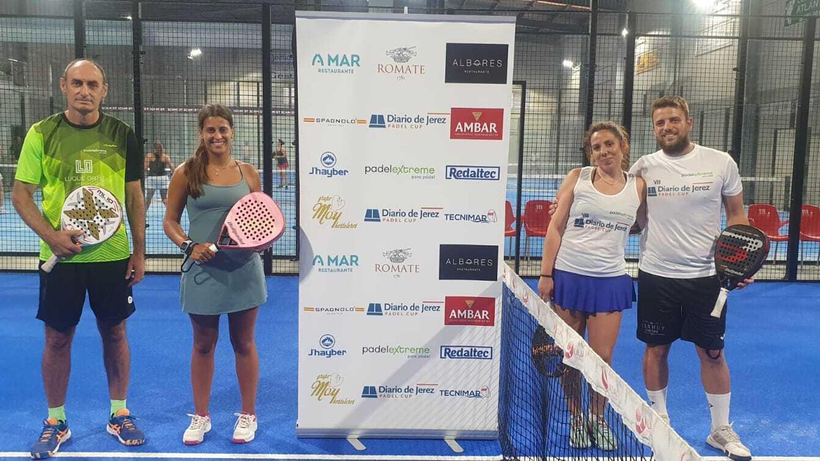 Antonio Poyatos y Lidia Muñoz perdieron la final mixta ante Alejandra Amaya y Sergio Jiménez.