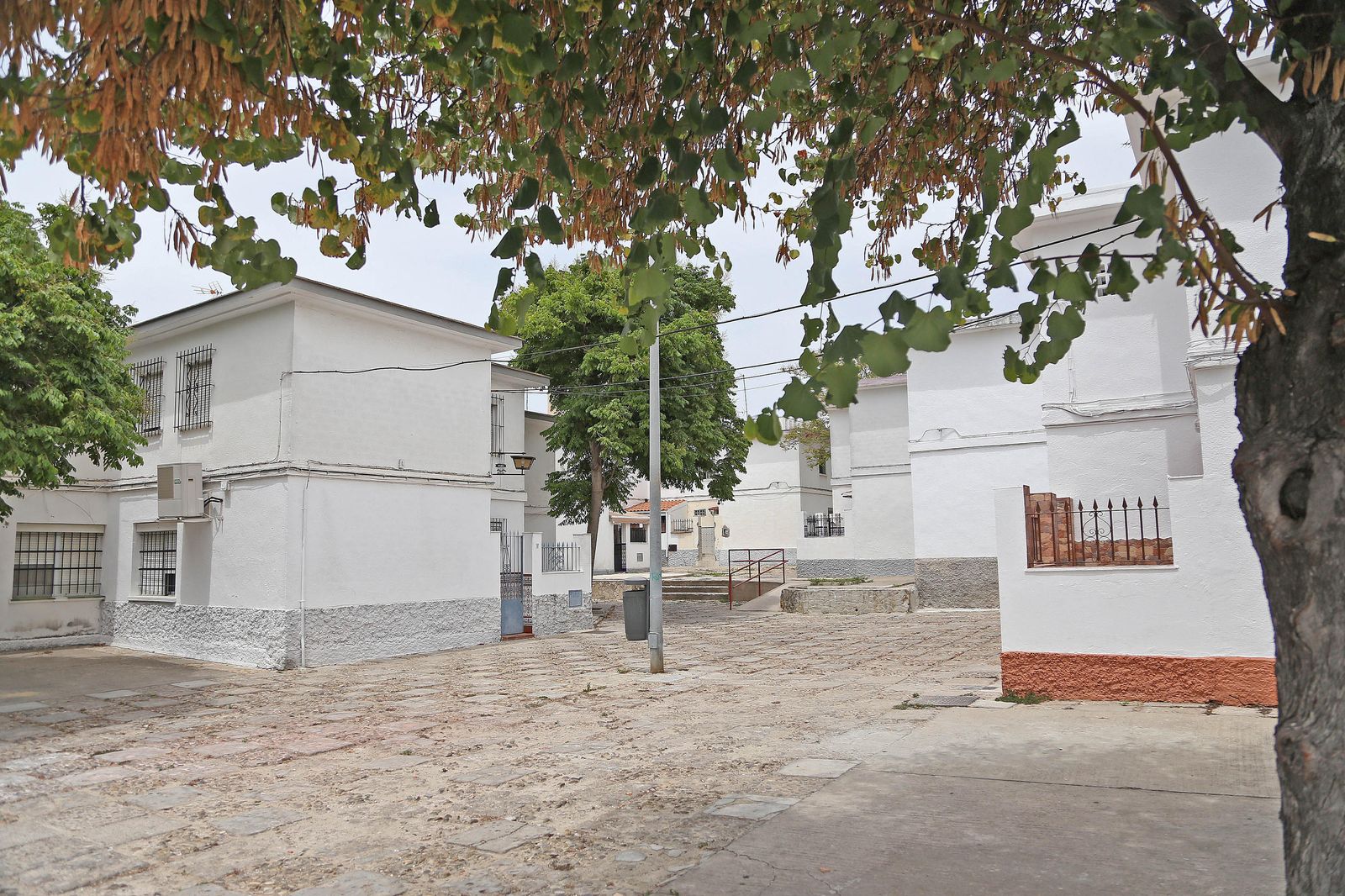 Algunas de las viviendas de las 'casitas bajas', en el Polígono San Benito.