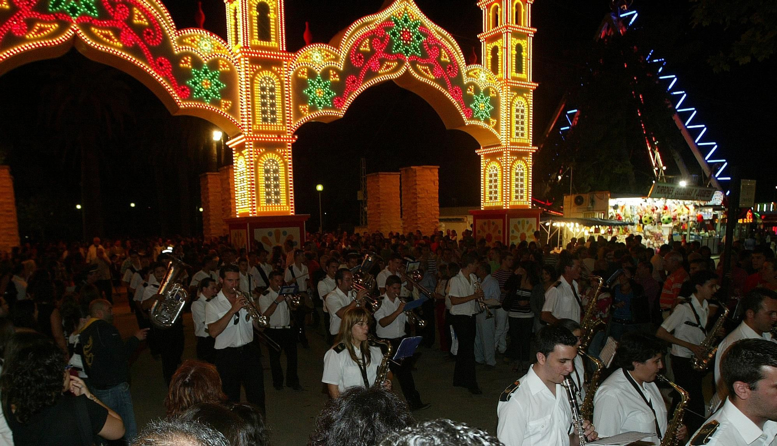 Así ha cambiado la Feria de Puerto Real en los últimos 30 años