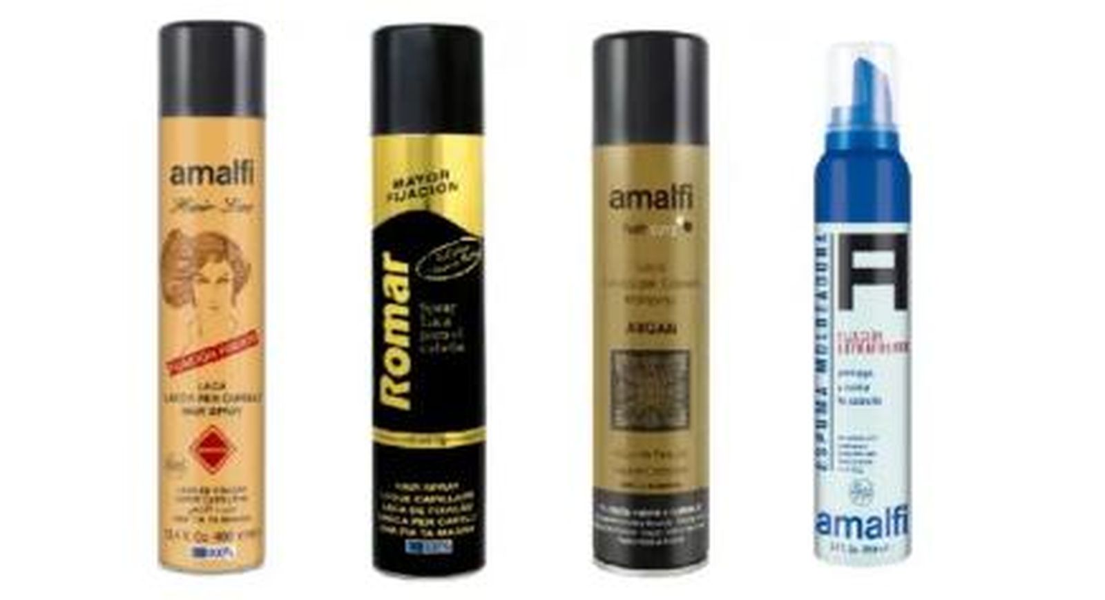 Los productos afectados