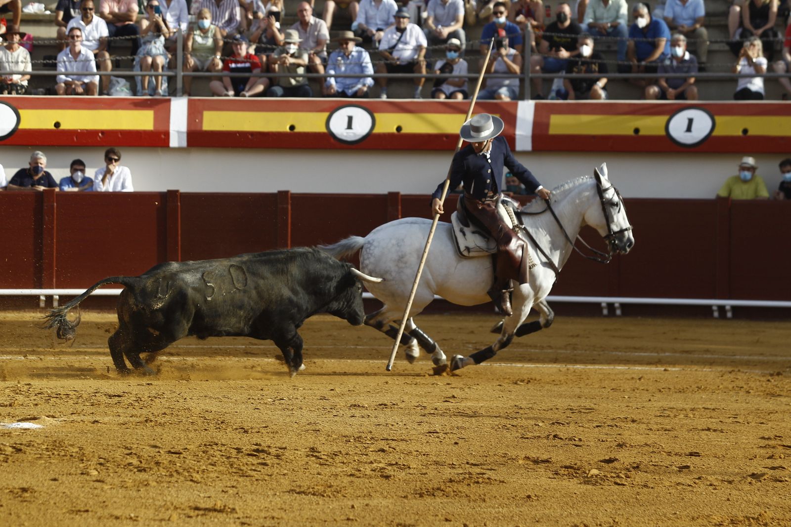 Corrida de toros del diestro Jesús de Almería en Vera.