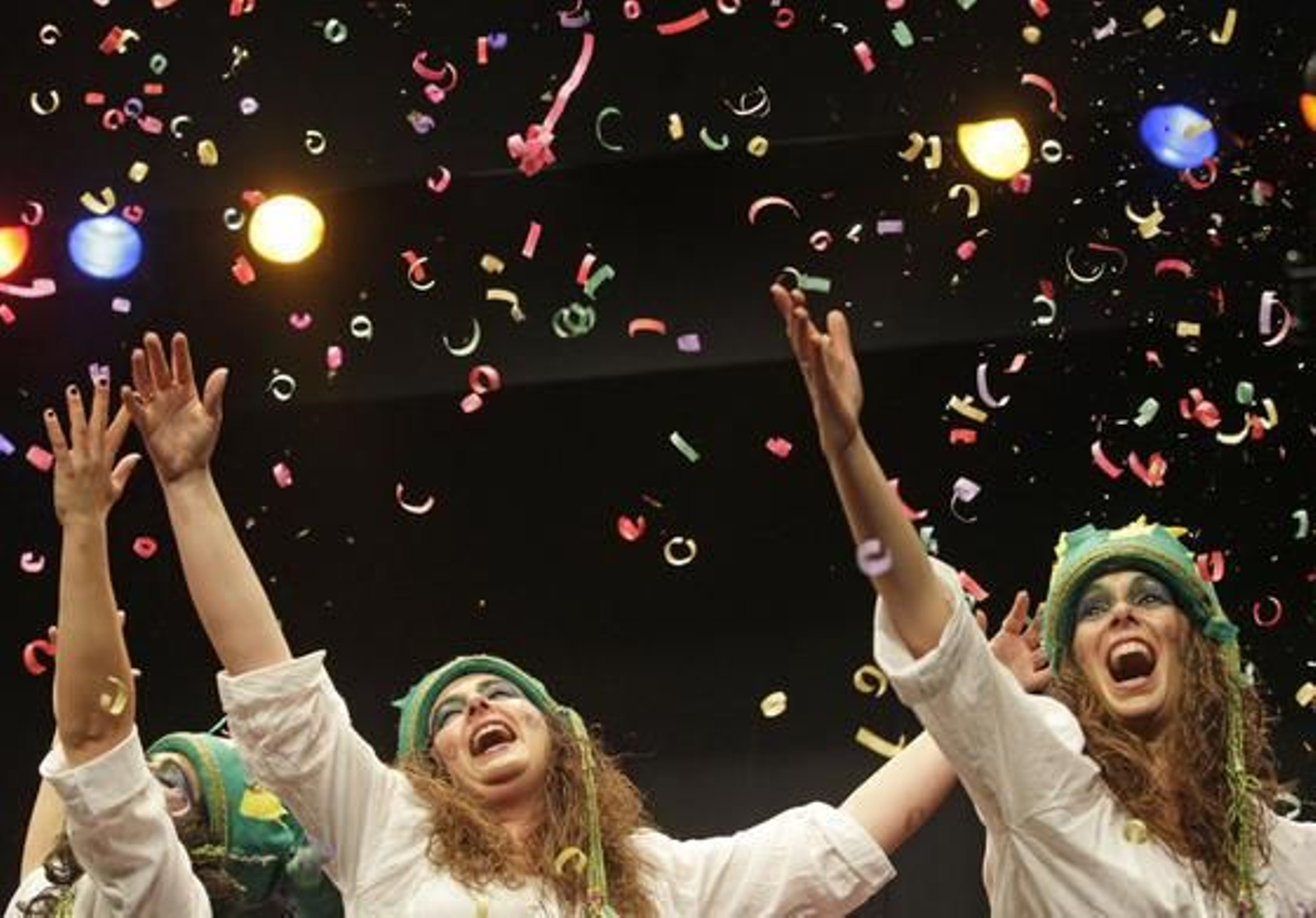 Chirigota 'Menea, menea que Matilde se cabrea'./Erasmo Fenoy  Foto: Erasmo  Fenoy