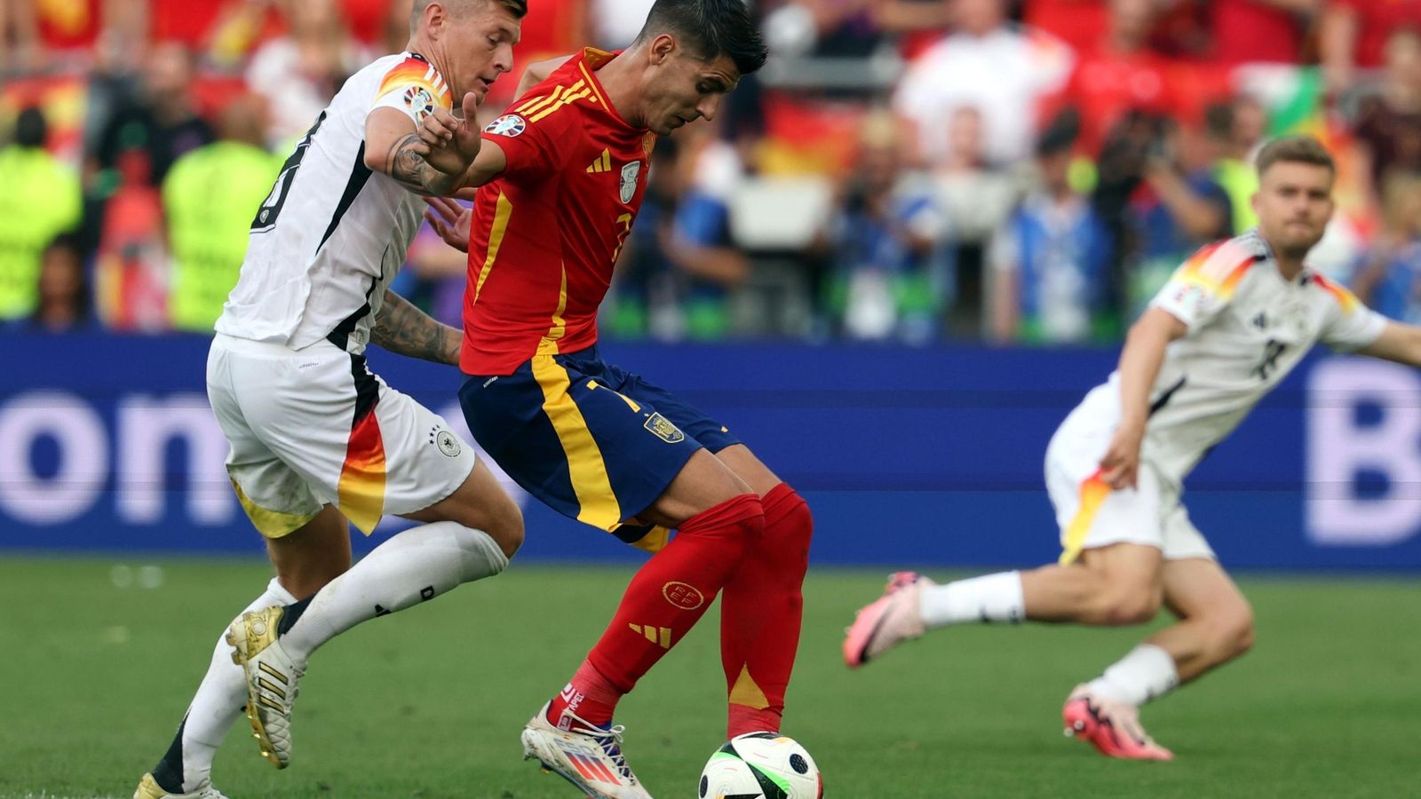 Las mejores fotos del España - Alemania