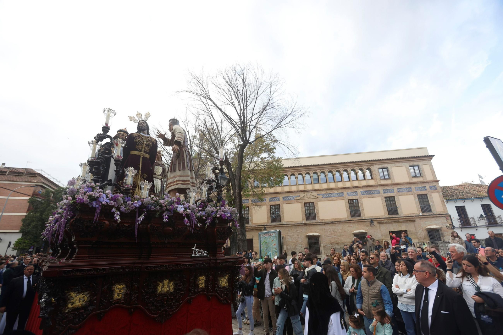 Las imágenes de la hermandad del Perdón  el Miércoles Santo en Córdoba