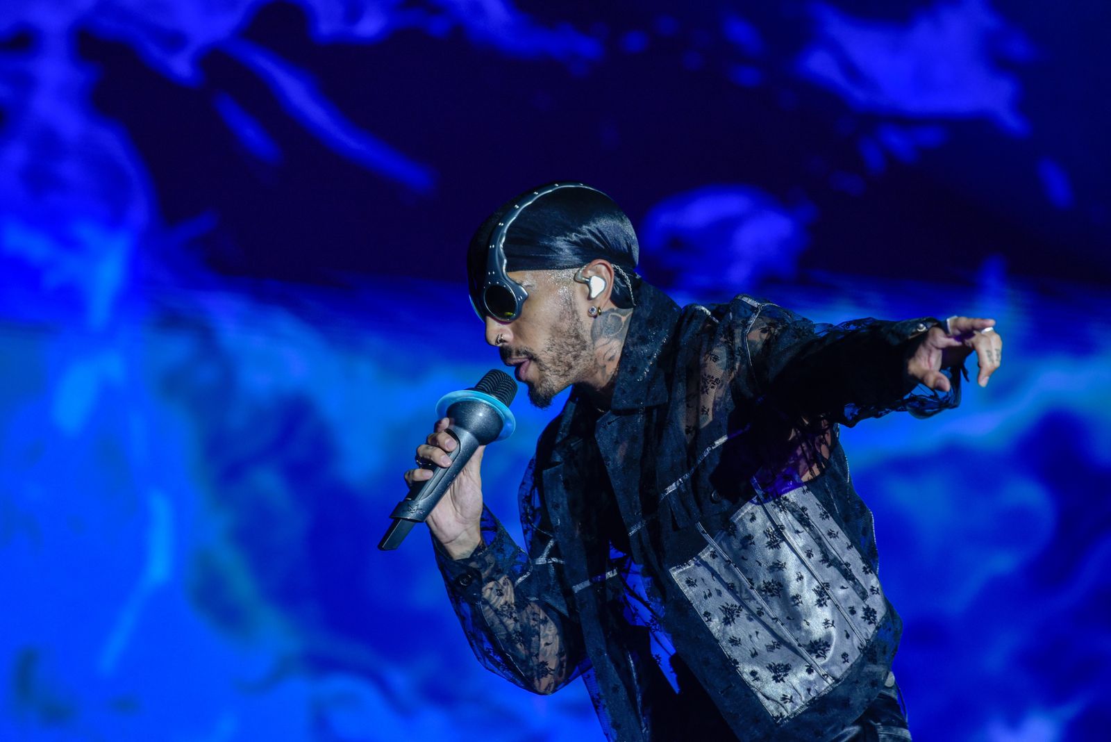 El concierto de Rauw Alejandro, en imágenes