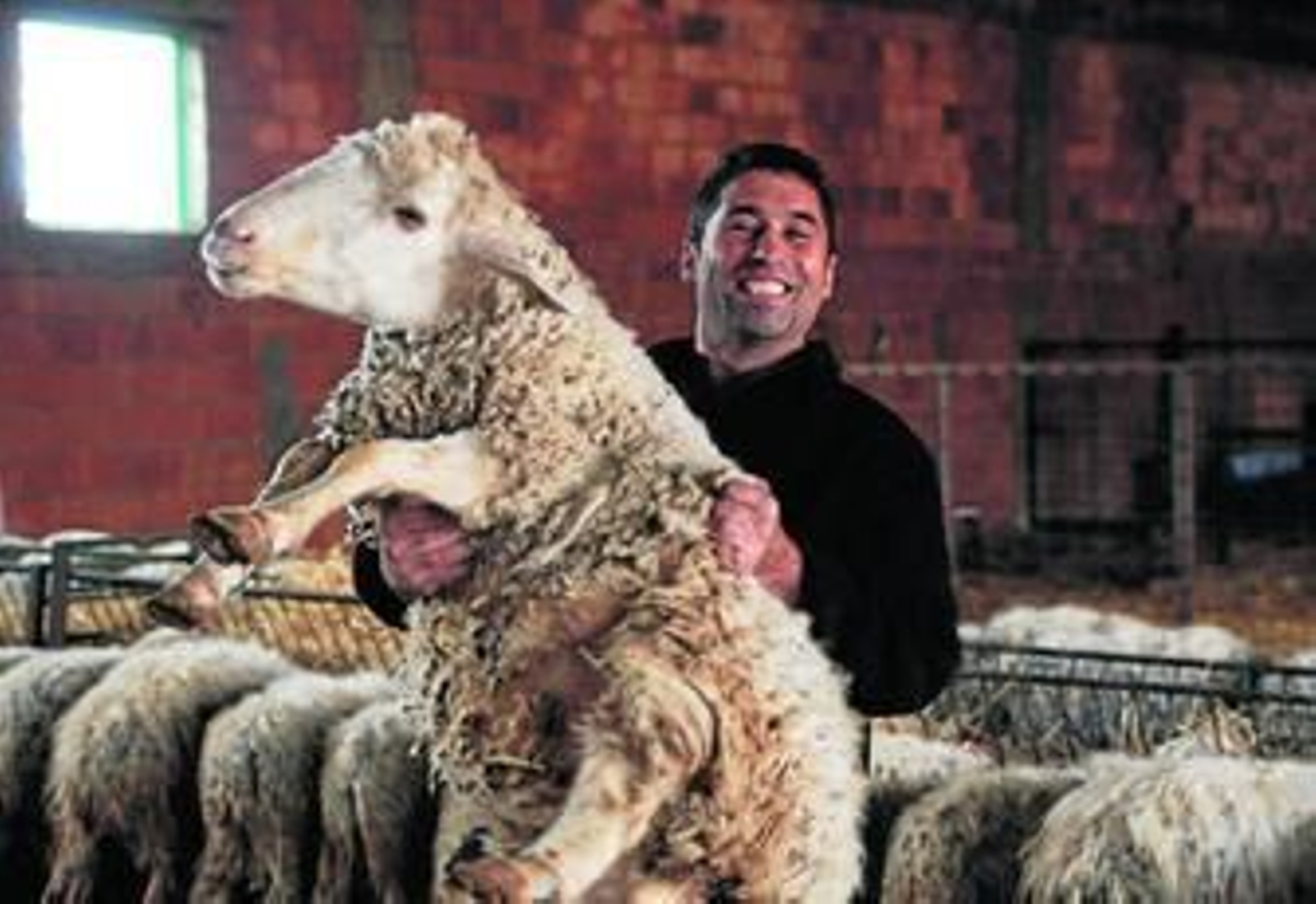 Joaquín Salguero heredó de su padre el  oficio de pastor, del que conoce todos su vericuetos, hasta el de esquilar al ganado.