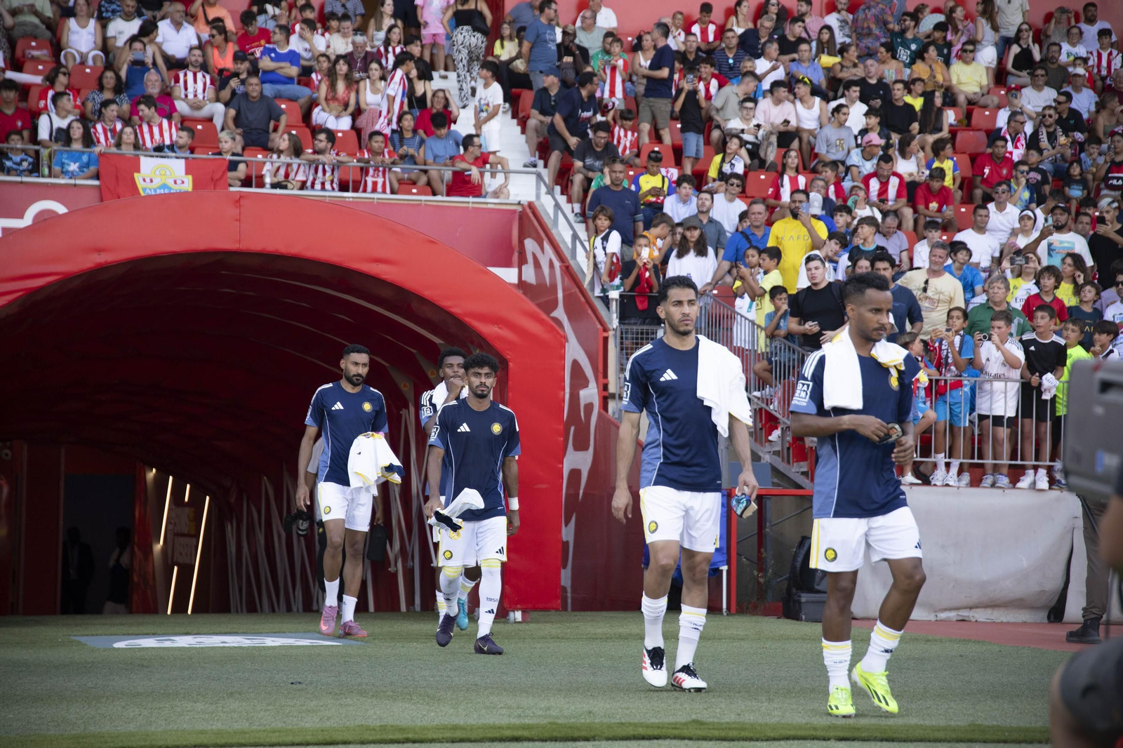 Las mejores imágenes del partido amistos entre UD Almería y el Al-Nassr