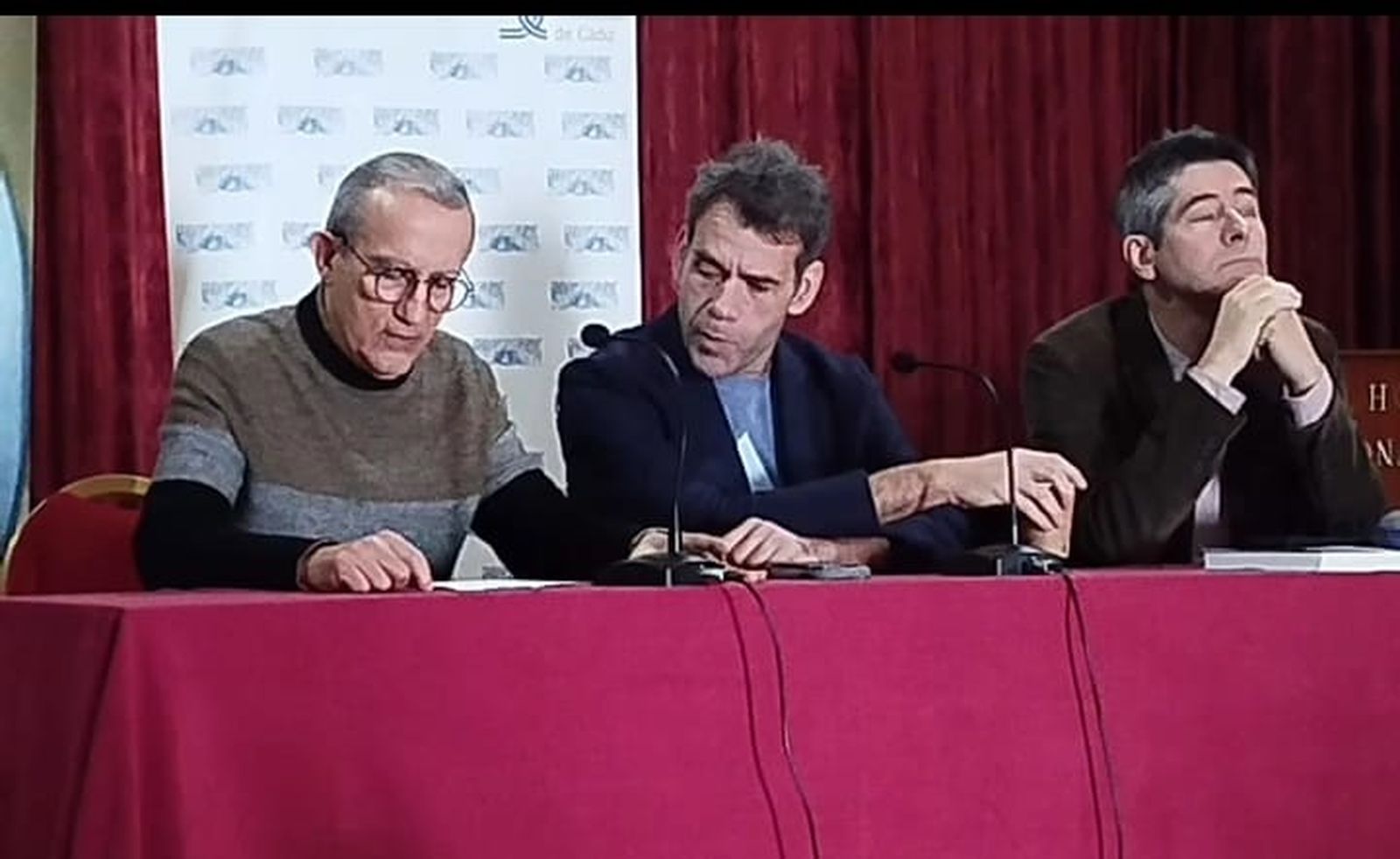 Un momento de la presentación del libro de Rubén Amón.