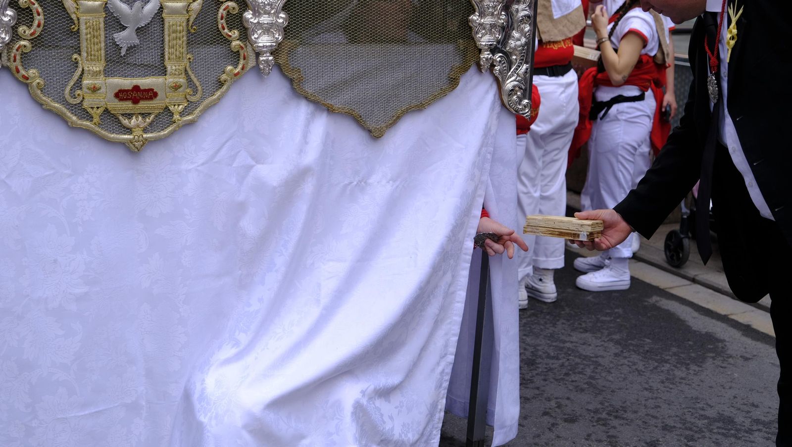 La Borriquita en la Semana Santa de Almería 2025, en imágenes