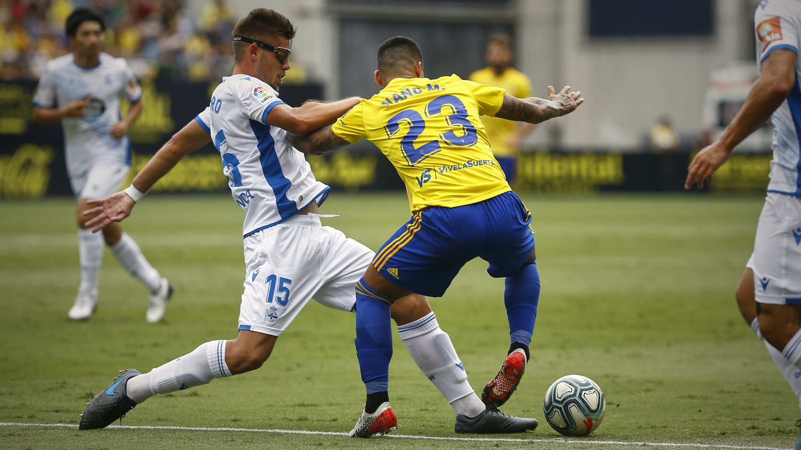Las fotos del partido Cádiz CF - Deportivo de la Coruña