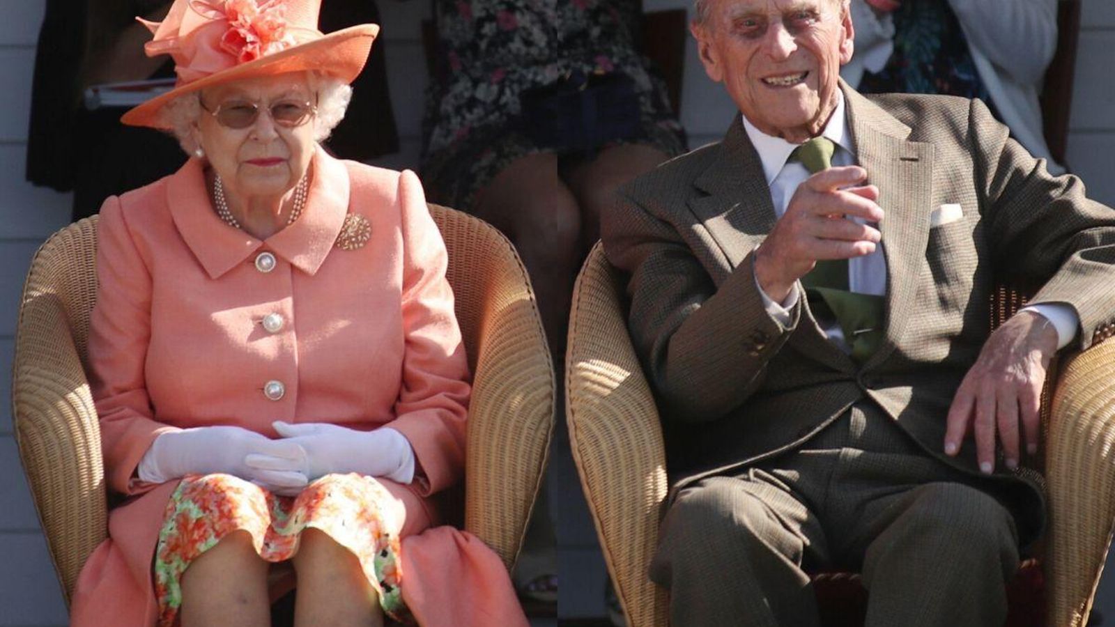 Felipe de Edimburgo y su esposa, la reina Isabel II.