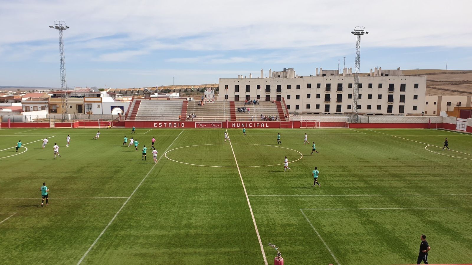 Imagen del partido del pasado fin de semana en La Palma.