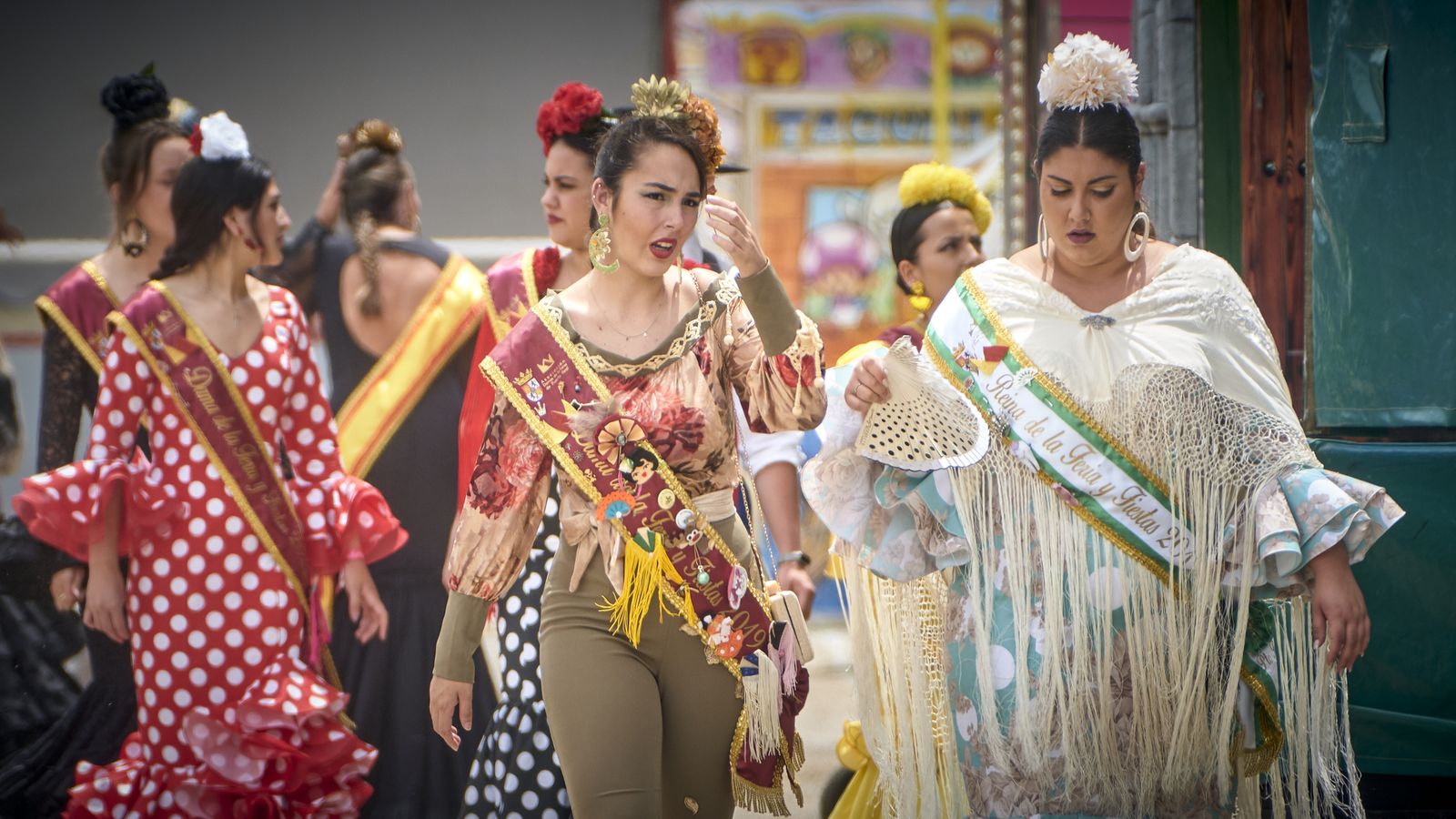 Imagen del primer día de la Feria de Puerto Real 2022